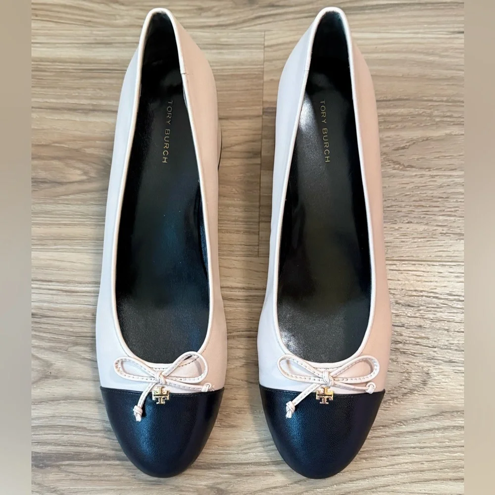 Tory Burch Cap Toe Ballet Flats Size 9.5